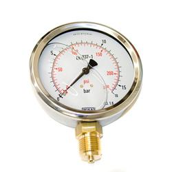 WIKA MANOMETR 1/2 DÓŁ, 0- 16 BAR B711-W100016D