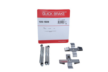 QUICK BRAKE Zestaw montażowy klocków hamulcowych QB109-1809 - VW T. Touareg 3,0-3,6 V6 04-10