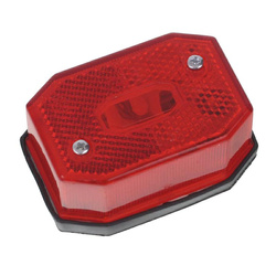 FRISTOM Lampa obrysowa czerwona z odblaskiem FT-001 C