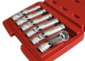 ROOKS Nasadki / Klucze do świec żarowych 3/8", 6 części OK-02.0620