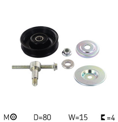 SKF Rolka Paska Wielorowkowego VKM62026 do Nissan 2.5D Navara/Pathfinder / Cabstar (F23)