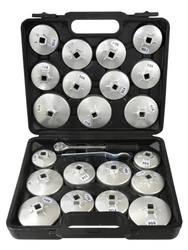 GEKO KLUCZE NASADOWE DO FILTRÓW 23EL.Z GRZECHOTKĄ