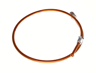 PITER PARTS Miedziany Przewód Hamulcowy PPH060 B-A - Długość 600mm z Końcówkami Typ B-A