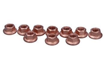 FISCHER Nakrętka układu wydechowego M10x1.5 SIMU SW15 FL CU 988-1001.10 (10 szt.)