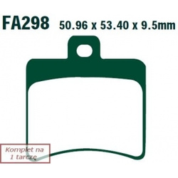 EBC Klocki Hamulcowe Motocyklowe SFA298 EBCSFA298 do APRILIA ATLANTIC 125 (10) DERBI BOULEVARD S 125 (07) PEUGEOT CITY STAR 125 I (11-14)
