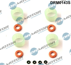 DR. MOTOR Zestaw Montażowy Wtryskiwacza DRM0143S FORD FOCUS 10- (4 Sztuki)