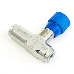 ZAWÓR DŁAWIĄCO-ZWROTNY VRFU 90° 3/8", M22x1,5 85036002