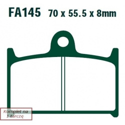 EBC KLOCKI HAMULCOWE HH EBCFA145HH do SUZUKI GSF 1200 (FAIRED BANDIT) (96-00)