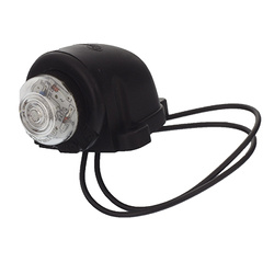 WAŚ LAMPA OBRYSOWA BIAŁA DIODOWA 12/24V, KRÓTKA W25