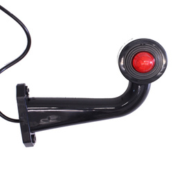 GMP LAMPA OBRYSOWA BIAŁO-CZERWONA DIODOWA NA WYSIĘGNIKU ŁAMANYM, PRAWA DŁUGA GMP98241024PH