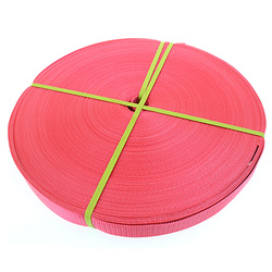 GMP PAS TRANSPORTOWY 6,3T, ROLKA 100M B=50MM CZERWONY GMP6.3T50MM100MRH