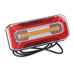 WAŚ LAMPA TYLNA ZESPOLONA DIODOWA L/P Z PRZEWODEM, 12/24V W185
