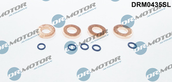 DR. MOTOR Podkładka Wtryskiwacza DRM0435SL Citroen C4 2,0 03- (4 szt.)