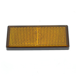 GMP ODBLASK PROSTOKĄTNY PRZYKL. POMARAŃCZOWY 86X40MM, W RAMCE GMP265223YH