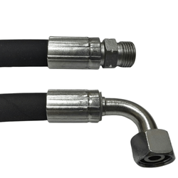 Przewód Hydrauliczny DN 12(13) 1SN G 1/2 cala AGR-DKR90 200mm 160bar