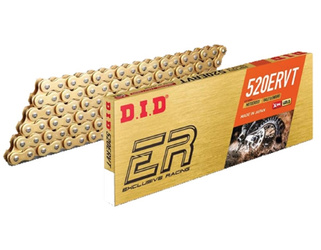 D.I.D ŁAŃCUCH NAPĘDOWY MOTO DID 520 ERVT X-RING 110 ogniw Otwarty + Ogniwo DID520ERVT-110