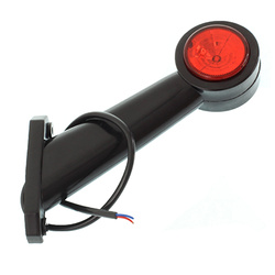 GMP LAMPA OBRYSOWA BIAŁO-CZERWONA DIODOWA NA WYSIĘGNIKU UKOŚNYM, PRAWA GMP1019RSM