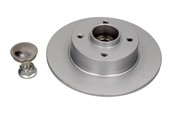 QUARO Tarcza Hamulcowa RENAULT Tył MEGANE 03- z Łożyskiem Komplet z Powłoką Antykorozyjną QD7743