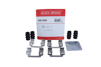 QUICK BRAKE QB109-1830 Zestaw montażowy klocków hamulcowych Opel tył Insignia 1.4-2.8 2008-