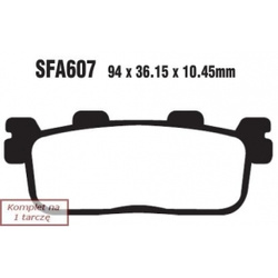 EBC KLOCKI HAMULCOWE MOTO. KYMCO PEOPLE 250 SI DD (07-08)