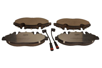 QUARO Klocki hamulcowe MERCEDES VITO / VIANO QP5728C przednie, od 2003, Silver Ceramic