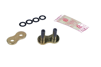 D.I.D OGNIWO ŁĄCZĄCE ŁAŃCUCHA NAPĘDOWEGO MOTO DID 525ZVMX X-RING ZŁOTE NITOWANE (SPINKA/SKUWKA) DIDCL525ZVMXG&G-ZJ