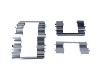 QUICK BRAKE ZESTAW INSTALACYJNY KLOCKÓW HAMULCOWYCH HYUNDAI PRZÓD H-1 2.5 CRDI 08- QB109-1744