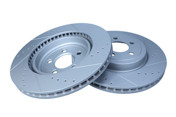 MAXGEAR TARCZA HAMULCOWA CHRYSLER PRZÓD 300C NAWIERCANA I NACINANA