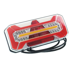 WAŚ LAMPA TYLNA ZESPOLONA DIODOWA LEWA Z PRZEWODEM, 12/24V W184