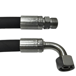 Przewód Hydrauliczny DN08 1SN M16x1.5 CEL-DKOL90 1300mm 215bar