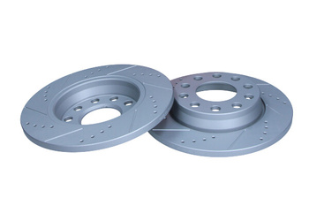 MAXGEAR Tarcza Hamulcowa Sport 19-1219SPORT VW/AUDI TYŁ PASSAT/A4/A8 280MM, Nawiercana i nacinana, z powłoką antykorozyjną