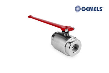 Zawór kulowy odcinający 2-drogowy GM 1" BSP DN25 350bar GM2GGT53024A000 - Gemels