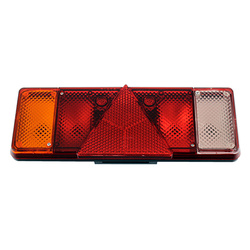 WAŚ LAMPA TYLNA ZESP. 5-SEGM. LEWA (TRÓJKĄT) Z GNIAZDEM W09DL