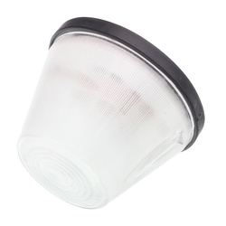 WAŚ LAMPA OBRYSOWA BIAŁA WYSOKA PRZYCZEPA, FI 92MM, H=70MM WE93B