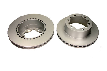 QUARO Tarcza hamulcowa QD6401 tył z powłoką antykorozyjną do DB Sprinter 06- 209D-318D / Crafter