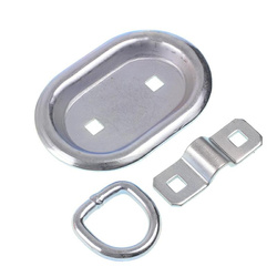 GMP - UCHWYT MOCOWANIA ŁADUNKU PODŁOGOWY PROSTOKĄTNY, WPUSZCZANY, 2 OTWORY MONTAŻOWE, 0,35T, 140MM X 100MM GMPUMLWP035TH