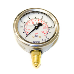 WIKA Manometr 1/4 dół, 0- 10 BAR B711-W063010D