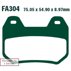 EBC KLOCKI HAMULCOWE EBCFA304 do BMW K1200 LT (ABS) (97-10/00)