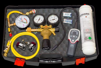 MAGNETI MARELLI Zestaw tester do wykrywania nieszczelności klimatyzacji 007950025880 Hydrogen