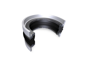 Uszczelnienie pakietowe tłokowe [5-elem.] TPSG-9517 140x123x26.5 (40.90) S=7.20 - Guarnitec