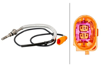 HELLA - Czujnik Temperatury Spalin [6PT010376-211] - VW Touran 2.0TDI 03-