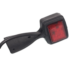 HORPOL LAMPA OBRYSOWA BIAŁO-CZERWONA DIODOWA WISZĄCA, LEWA, 12/24V LD430L