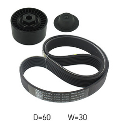SKF Zestaw Paska Wielorowkowego VKMA36057 Renault 1.2 16V Clio III/Modus