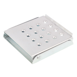 STOPIEŃ NABURTOWY STALOWY 170X170MM PEŁNA ŚCIANKA - OCYNK SN170X170