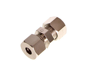 QUICK BRAKE Łącznik Przewodów Hamulcowych Miedzianych QBSTT6 Fi 6mm z Baryłkami