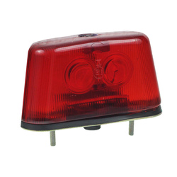 LAMPA OBRYSOWA BIAŁO-CZERWONA MULTICAR M25 0841006