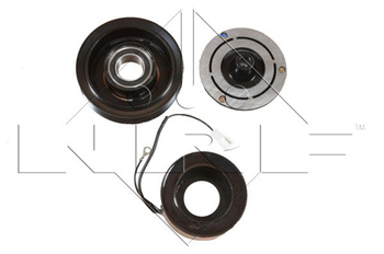 NRF Sprzęgło kompresora klimatyzacji Denso 7SB16C 6PK 120mm 12V Opel Vectra 96-