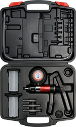 YATO POMPKA PODCIŚNIENIOWO-CIŚNIENIOWA 22CZ. YT-0674 DO UKŁADU HAMULCOWEGO, WAKUOMETR