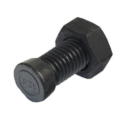 ŚRUBA PŁUŻNA M14X34, KLASA 12,9, DIN 934 Z NAKRĘTKĄ, JEDNOSTRONNIE ŚCIĘTA 1434C1F