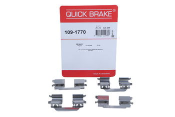 QUICK BRAKE Zestaw Montażowy Klocków Hamulcowych QB109-1770 do Renault Kangoo (od 2008) Tył